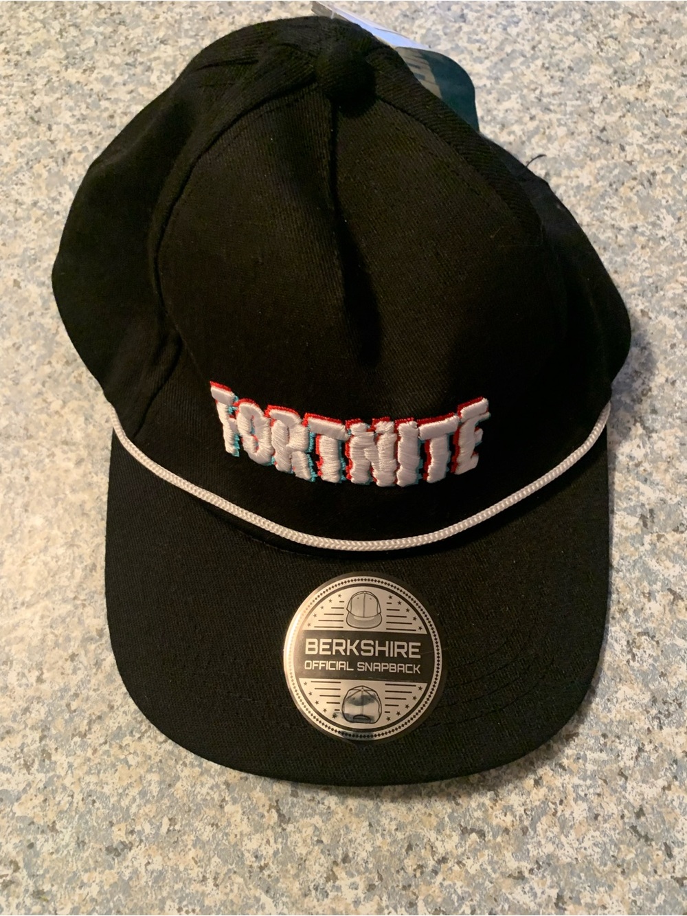 Fortnite Embroidered Logo Youth Rope Hat Black